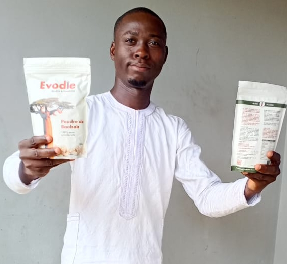 CANDIDAT N°13 : La Poudre de baobab Evodie issue de la pulpe séchée d’Adansonia digitata